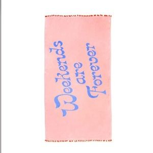 Weekends are Forever Pom Pom Beach Towel